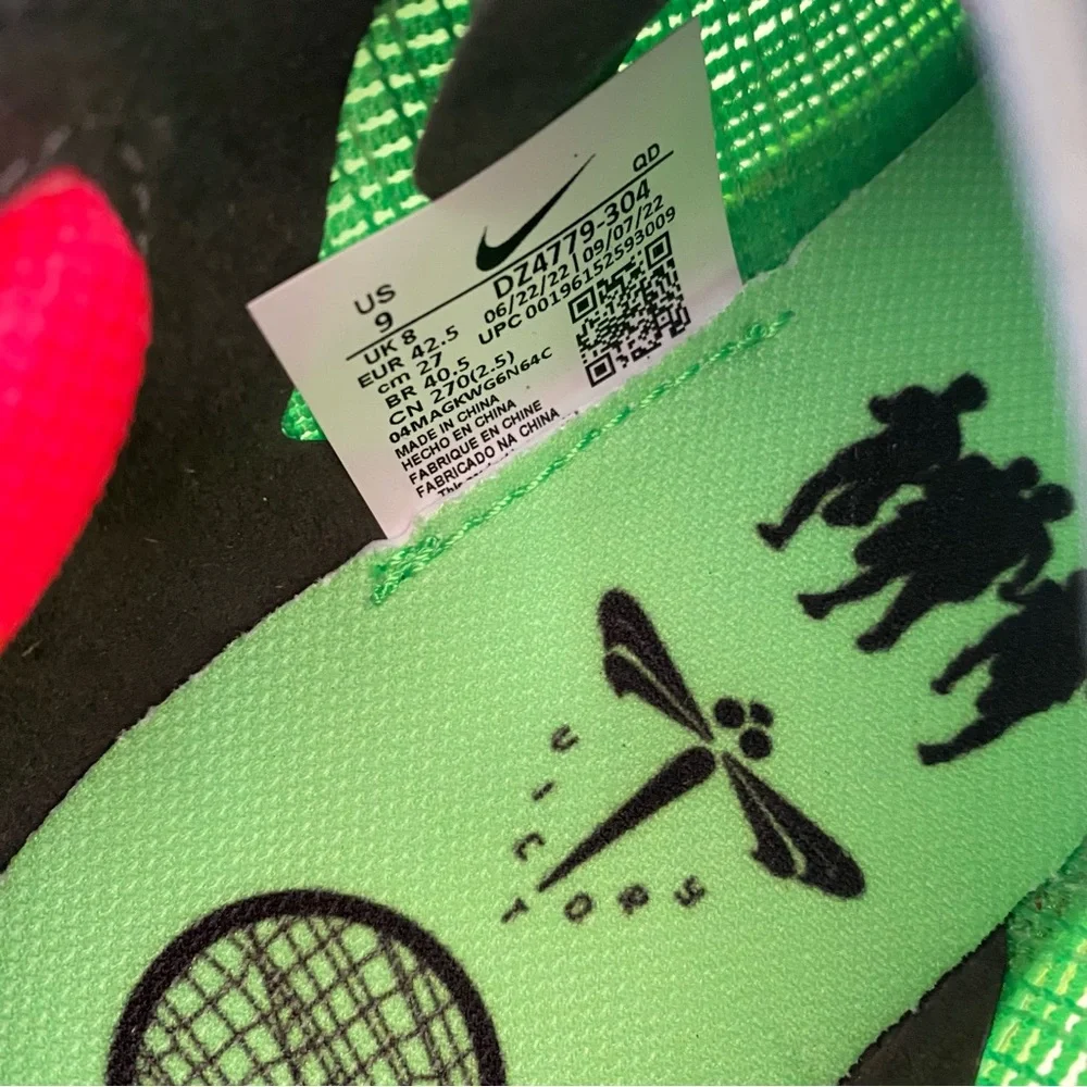 Nike ZoomMX Vaporfly Next% 2 Scream Green/Black Size 9 (DZ4779 304)